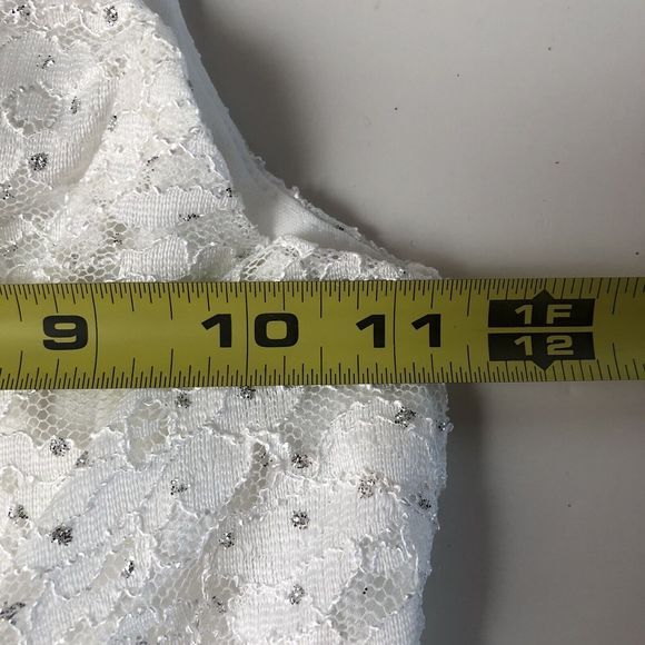 Speechless Kids Embellished Glitter Lace Bodice Dress Big Girls  Size 10 - Picture 12 of 12